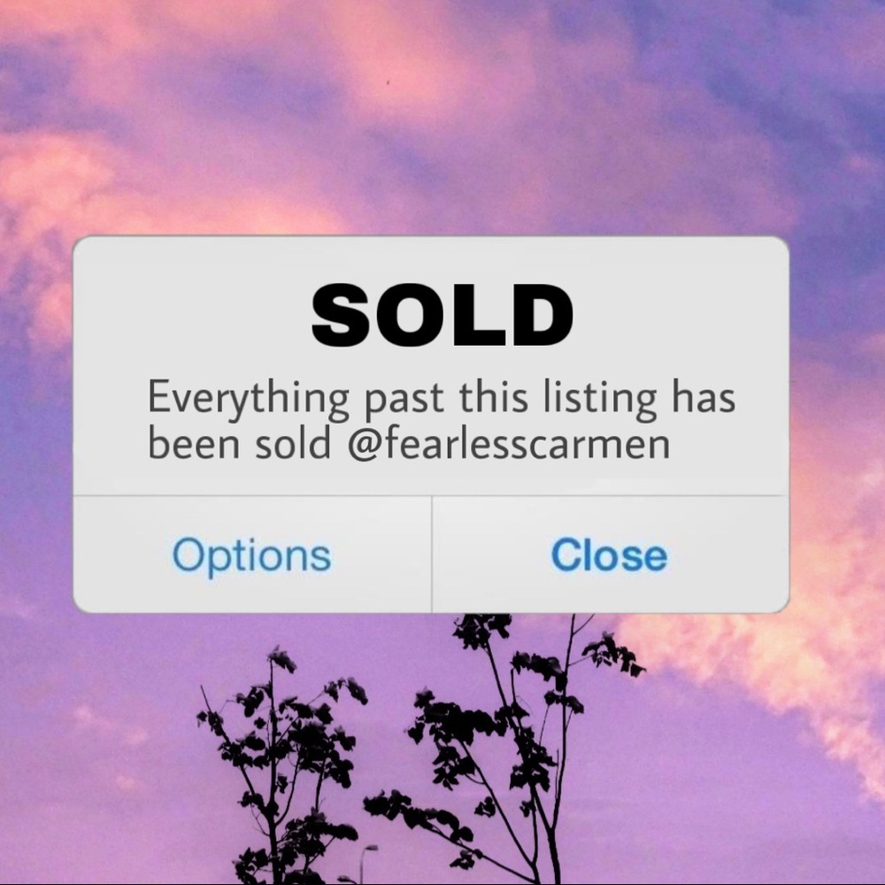 Everything past this listing has been SOLD